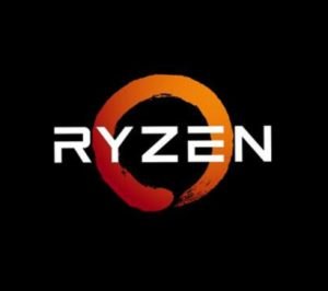 AMD Ryzen logo.